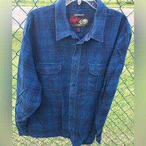 Black and Blue Flannel